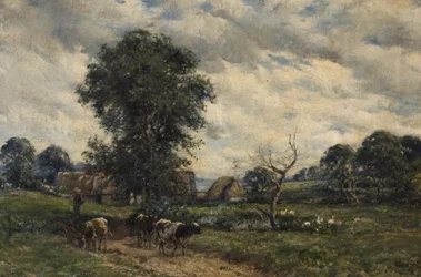 Krajina s dobytkem, 1885
